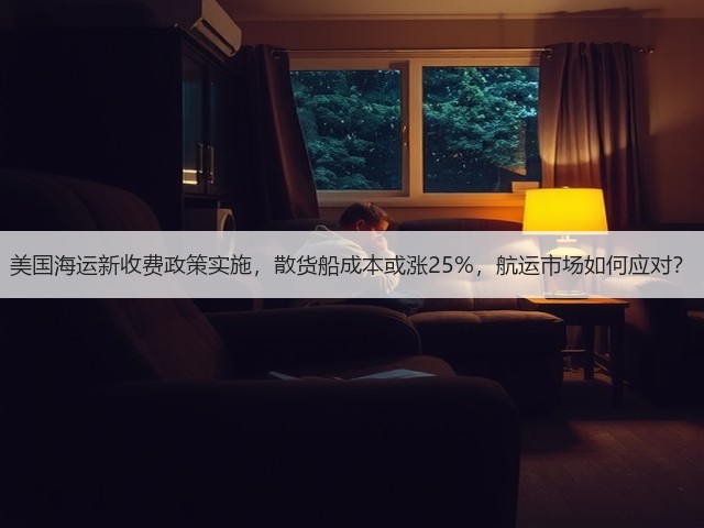 美国海运新收费政策实施,散货船成本或涨25%,航运市场如何应对?(图3) 美国海运新收费政策实施,散货船成本或涨25%,航运市场如何应对?(图3)