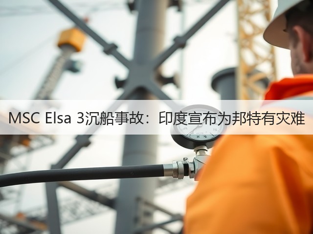 MSC Elsa 3沉船事故:印度宣布为邦特有灾难(图2) MSC Elsa 3沉船事故:印度宣布为邦特有灾难(图2)