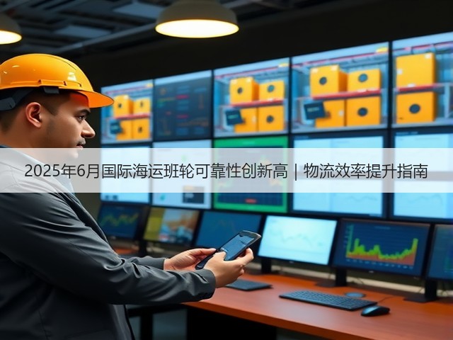 2025年6月国际海运班轮可靠性创新高｜物流效率提升指南(图3)