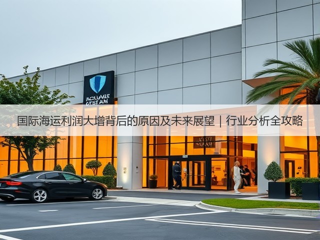 国际海运利润大增背后的原因及未来展望|行业分析全攻略(图2) 国际海运利润大增背后的原因及未来展望|行业分析全攻略(图2)