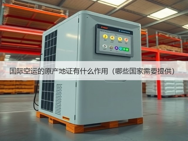 国际空运的原产地证有什么作用(哪些国家需要提供)(图2) 国际空运的原产地证有什么作用(哪些国家需要提供)(图2)