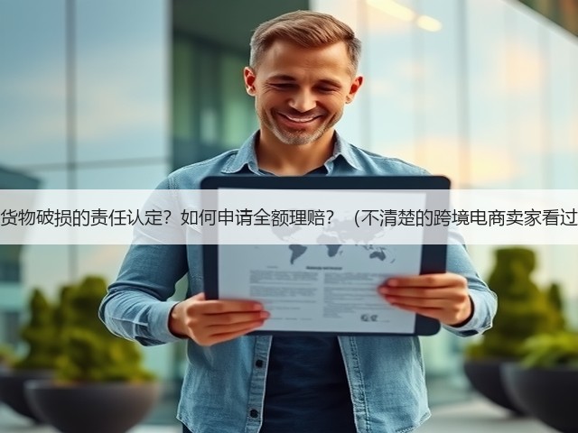 海运货物破损的责任认定?如何申请全额理赔?(不清楚的跨境电商卖家看过来)(图3) 海运货物破损的责任认定?如何申请全额理赔?(不清楚的跨境电商卖家看过来)(图3)