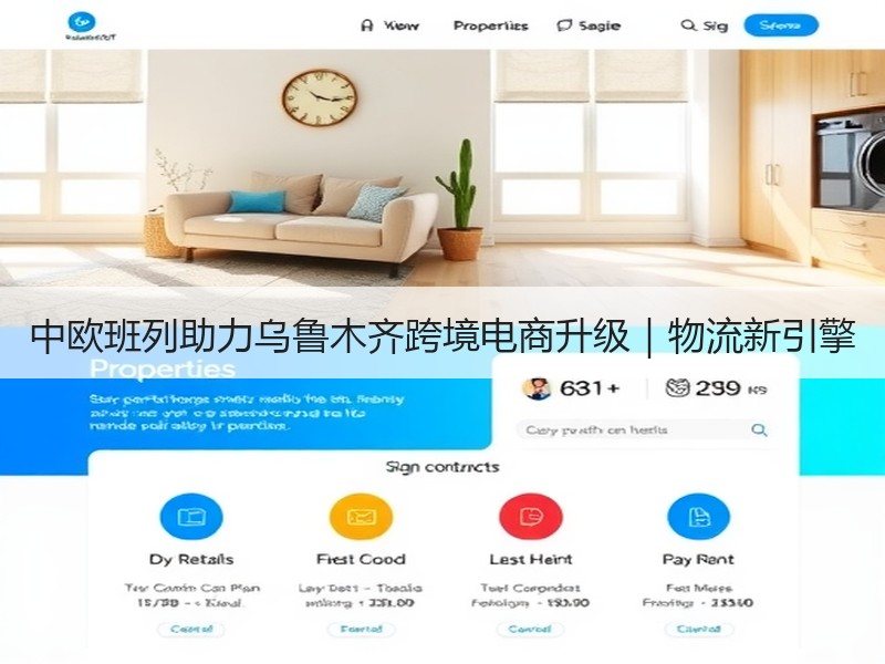 中欧班列助力乌鲁木齐跨境电商升级|物流新引擎 中欧班列助力乌鲁木齐跨境电商升级|物流新引擎