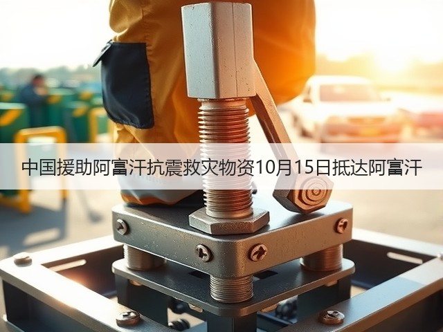 中国援助阿富汗抗震救灾物资10月15日抵达阿富汗(图3) 中国援助阿富汗抗震救灾物资10月15日抵达阿富汗(图3)