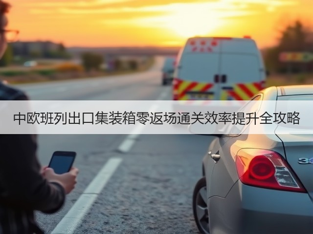 中欧班列出口集装箱零返场通关效率提升全攻略(图3) 中欧班列出口集装箱零返场通关效率提升全攻略(图3)