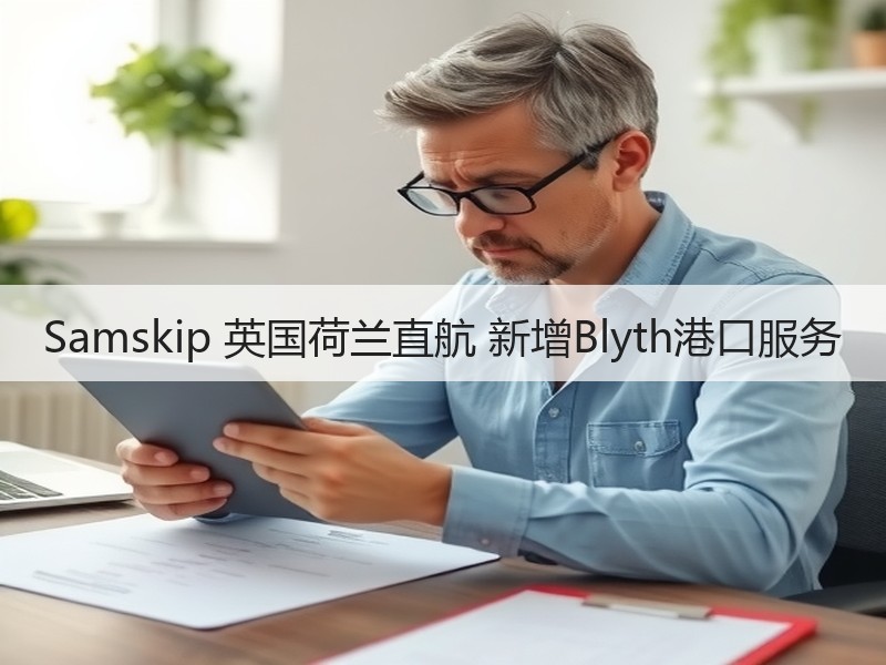 Samskip 英国荷兰直航 新增Blyth港口服务 Samskip 英国荷兰直航 新增Blyth港口服务