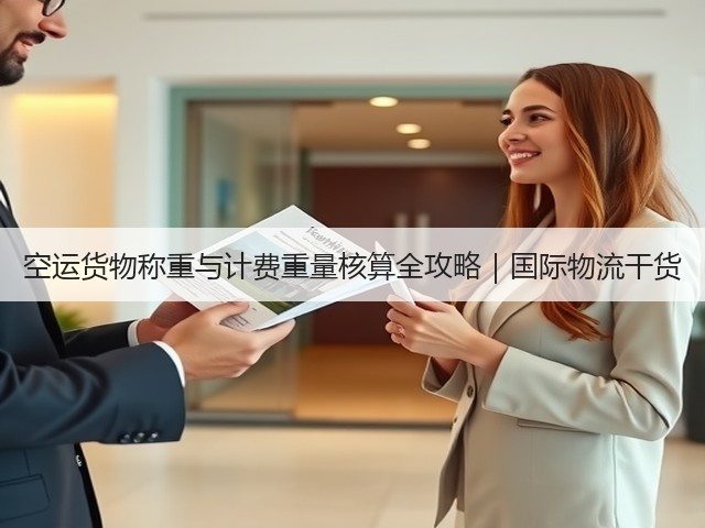 空运货物称重与计费重量核算全攻略|国际物流干货(图1) 空运货物称重与计费重量核算全攻略|国际物流干货(图1)