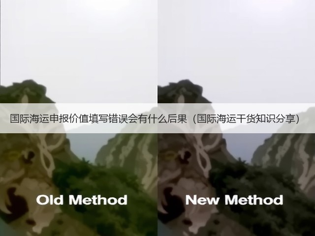 国际海运申报价值填写错误会有什么后果(国际海运干货知识分享)(图3) 国际海运申报价值填写错误会有什么后果(国际海运干货知识分享)(图3)