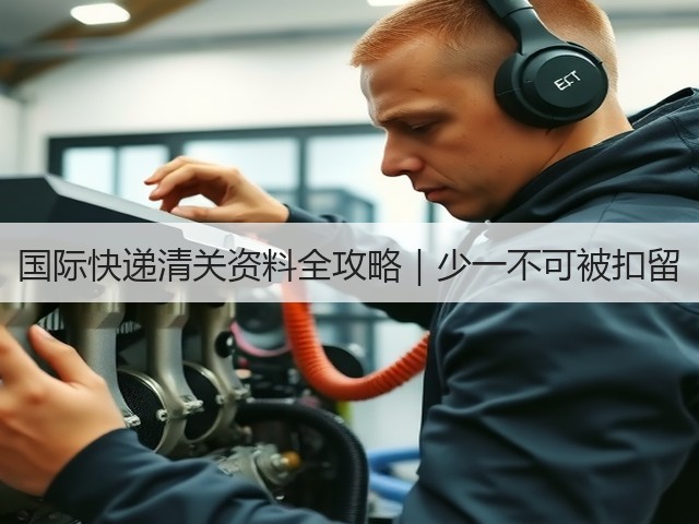 国际快递清关资料全攻略｜少一不可被扣留(图3)