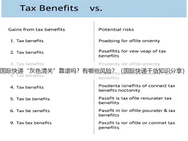 国际快递“灰色清关”靠谱吗?有哪些风险?(国际快递干货知识分享)(图3) 国际快递“灰色清关”靠谱吗?有哪些风险?(国际快递干货知识分享)(图3)