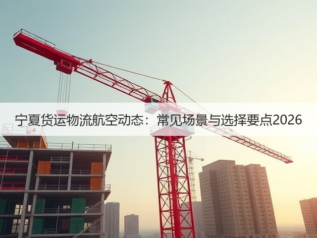 宁夏货运物流航空动态:常见场景与选择要点2026(图1) 宁夏货运物流航空动态:常见场景与选择要点2026(图1)