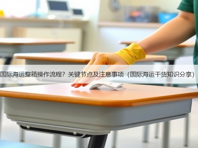 国际海运整箱操作流程?关键节点及注意事项(国际海运干货知识分享)(图1) 国际海运整箱操作流程?关键节点及注意事项(国际海运干货知识分享)(图1)