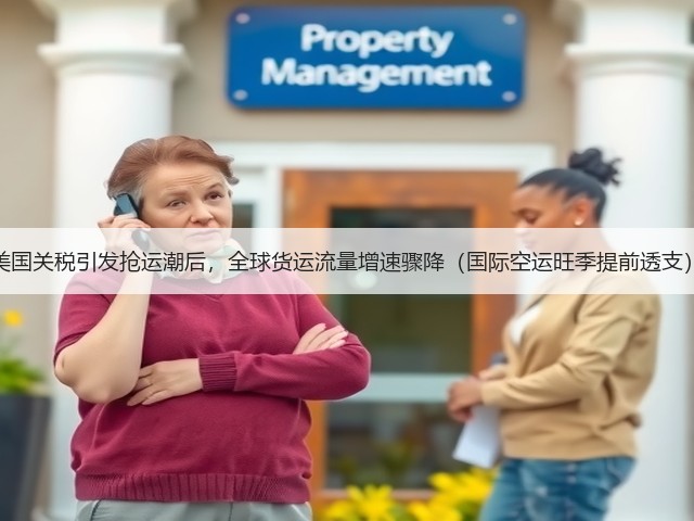 美国关税引发抢运潮后,全球货运流量增速骤降(国际空运旺季提前透支)(图3) 美国关税引发抢运潮后,全球货运流量增速骤降(国际空运旺季提前透支)(图3)