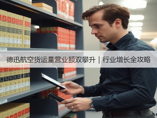 德迅航空货运量营业额双攀升|行业增长全攻略(图1) 德迅航空货运量营业额双攀升|行业增长全攻略(图1)