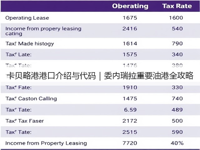 卡贝略港港口介绍与代码｜委内瑞拉重要油港全攻略(图3)