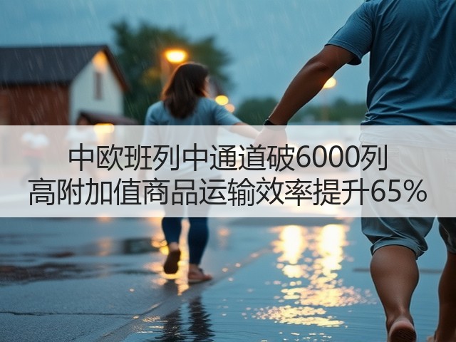 中欧班列中通道破6000列 高附加值商品运输效率提升65%(图3)