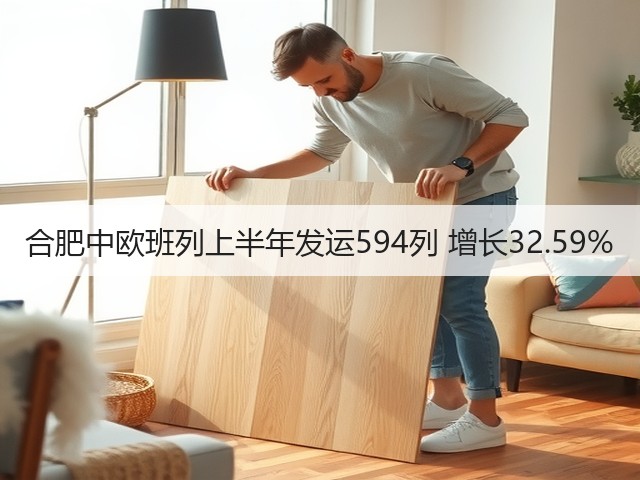 合肥中欧班列上半年发运594列 增长32.59%(图1) 合肥中欧班列上半年发运594列 增长32.59%(图1)