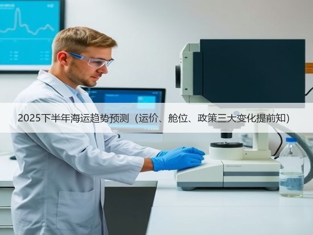 2025下半年海运趋势预测（运价、舱位、政策三大变化提前知）(图3)
