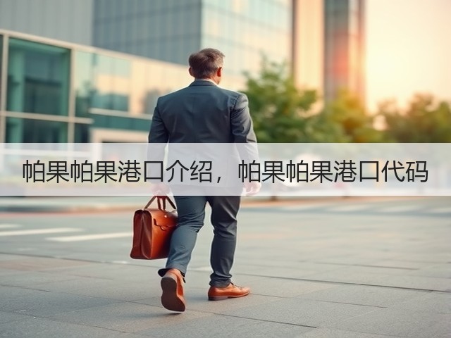 帕果帕果港口介绍,帕果帕果港口代码(图1) 帕果帕果港口介绍,帕果帕果港口代码(图1)