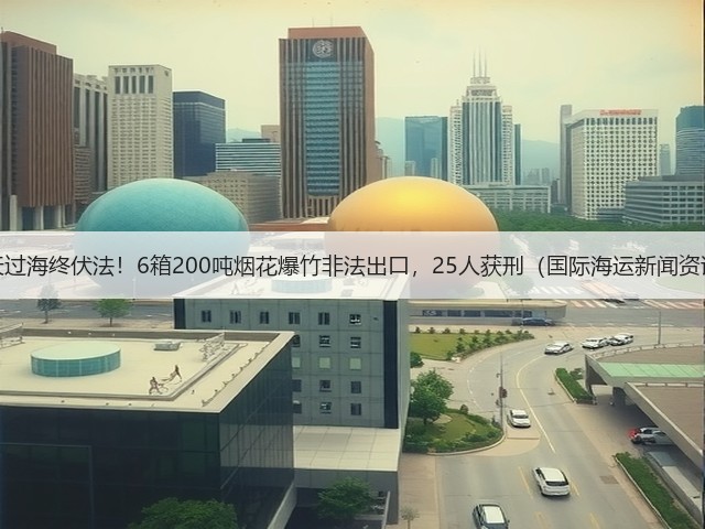 瞒天过海终伏法!6箱200吨烟花爆竹非法出口,25人获刑(国际海运新闻资讯)(图3) 瞒天过海终伏法!6箱200吨烟花爆竹非法出口,25人获刑(国际海运新闻资讯)(图3)