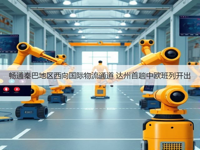畅通秦巴地区西向国际物流通道 达州首趟中欧班列开出(图1)