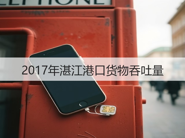 2017年湛江港口货物吞吐量(图3)