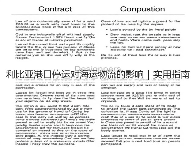利比亚港口停运对海运物流的影响|实用指南(图3) 利比亚港口停运对海运物流的影响|实用指南(图3)