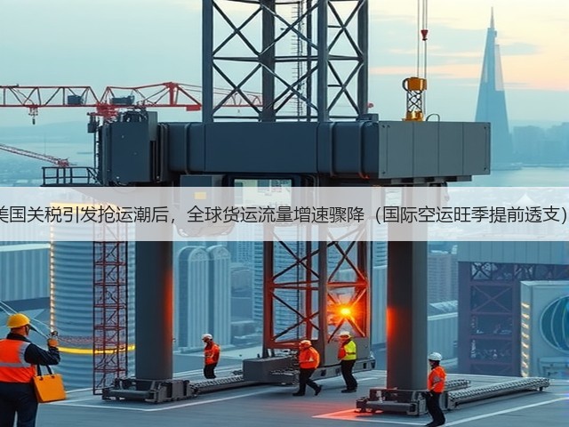 美国关税引发抢运潮后,全球货运流量增速骤降(国际空运旺季提前透支)(图2) 美国关税引发抢运潮后,全球货运流量增速骤降(国际空运旺季提前透支)(图2)