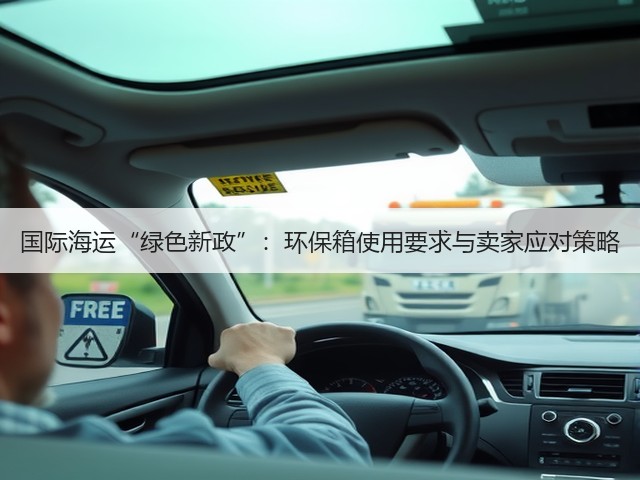 国际海运“绿色新政”:环保箱使用要求与卖家应对策略(图2) 国际海运“绿色新政”:环保箱使用要求与卖家应对策略(图2)