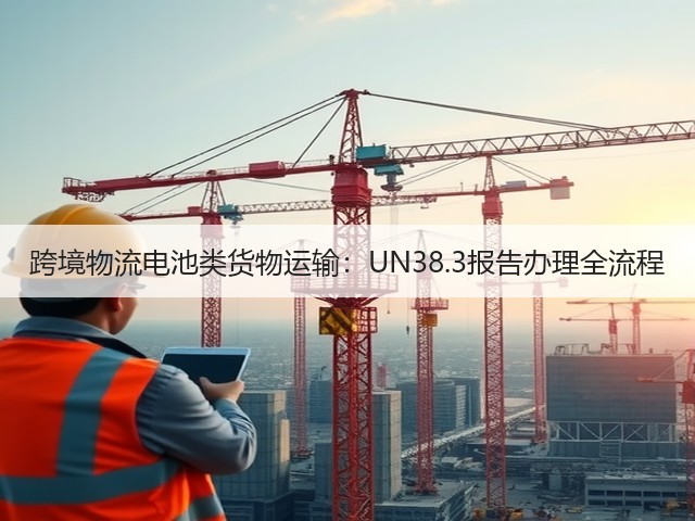 跨境物流电池类货物运输:UN38.3报告办理全流程(图2) 跨境物流电池类货物运输:UN38.3报告办理全流程(图2)