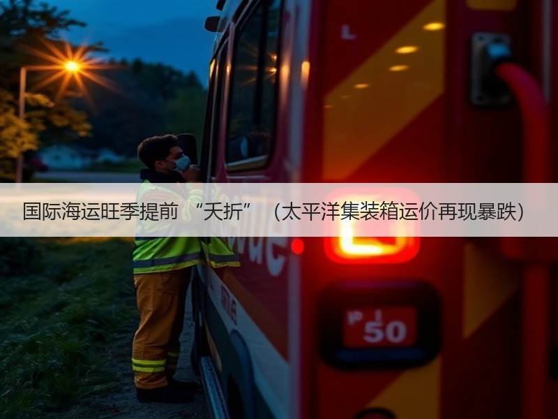 国际海运旺季提前 “夭折”（太平洋集装箱运价再现暴跌）