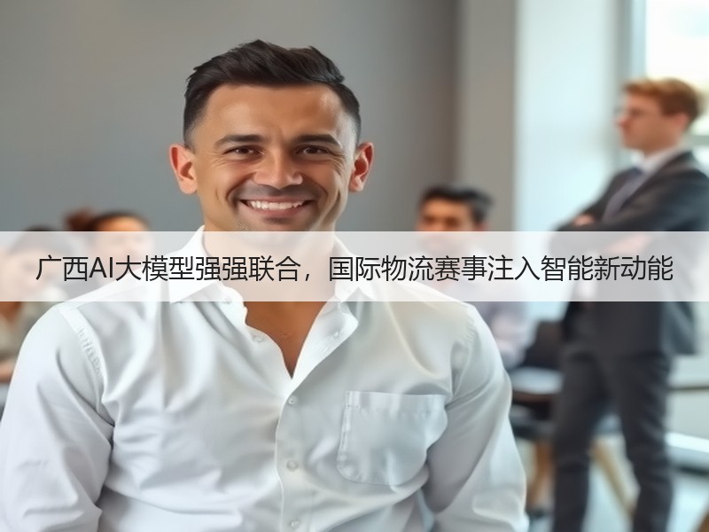 广西AI大模型强强联合,国际物流赛事注入智能新动能 广西AI大模型强强联合,国际物流赛事注入智能新动能