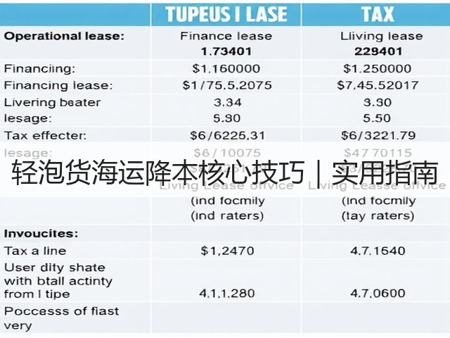 轻泡货海运降本核心技巧|实用指南(图2) 轻泡货海运降本核心技巧|实用指南(图2)