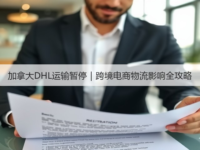 加拿大DHL运输暂停｜跨境电商物流影响全攻略(图2)