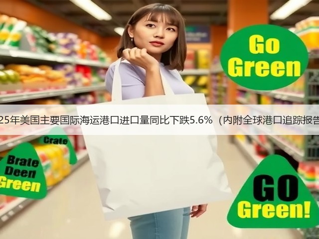 2025年美国主要国际海运港口进口量同比下跌5.6%(内附全球港口追踪报告)(图3) 2025年美国主要国际海运港口进口量同比下跌5.6%(内附全球港口追踪报告)(图3)