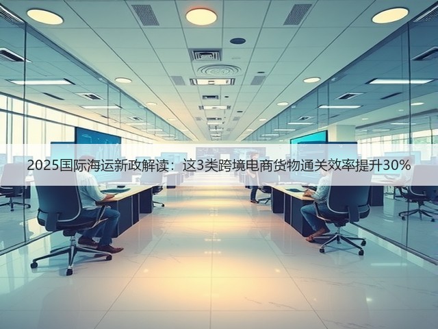 2025国际海运新政解读：这3类跨境电商货物通关效率提升30%(图2)