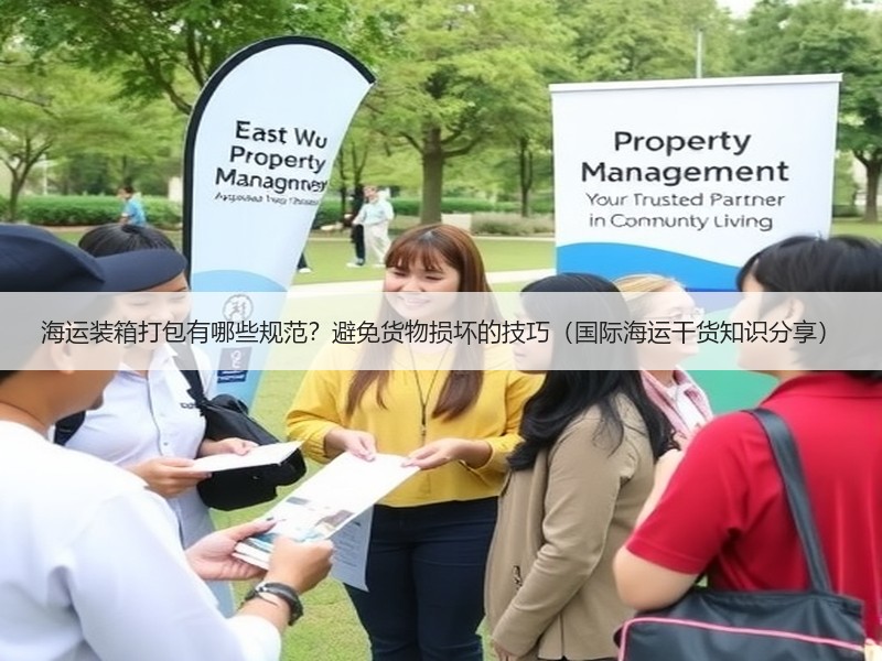 海运装箱打包有哪些规范？避免货物损坏的技巧（国际海运干货知识分享）