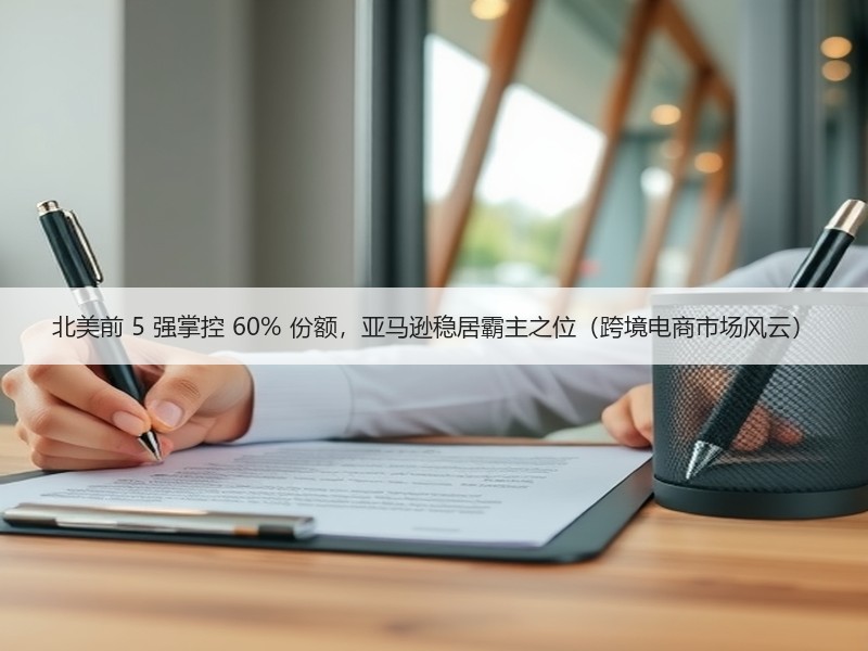 北美前 5 强掌控 60% 份额,亚马逊稳居霸主之位(跨境电商市场风云) 北美前 5 强掌控 60% 份额,亚马逊稳居霸主之位(跨境电商市场风云)