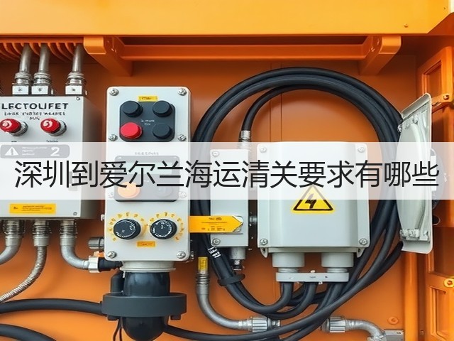 深圳到爱尔兰海运清关要求有哪些(图3)