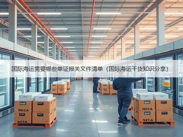 国际海运需要哪些单证报关文件清单(国际海运干货知识分享)(图1) 国际海运需要哪些单证报关文件清单(国际海运干货知识分享)(图1)