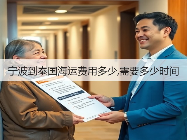 宁波到泰国海运费用多少,需要多少时间(图2)