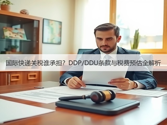 国际快递关税谁承担?DDP/DDU条款与税费预估全解析(图3) 国际快递关税谁承担?DDP/DDU条款与税费预估全解析(图3)