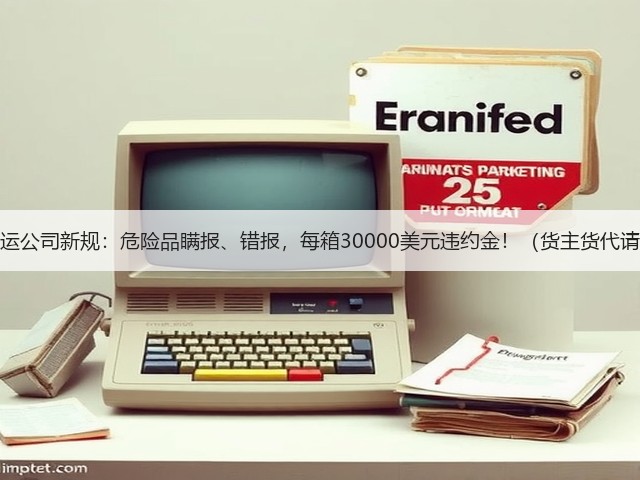 国际海运公司新规:危险品瞒报、错报,每箱30000美元违约金!(货主货代请注意)(图2) 国际海运公司新规:危险品瞒报、错报,每箱30000美元违约金!(货主货代请注意)(图2)