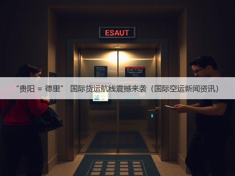 “贵阳 = 德里” 国际货运航线震撼来袭（国际空运新闻资讯）