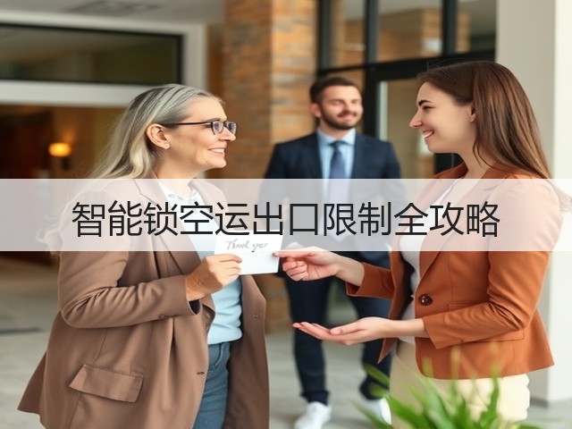 智能锁空运出口限制全攻略(图1)