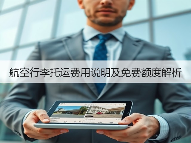 航空行李托运费用说明及免费额度解析(图3) 航空行李托运费用说明及免费额度解析(图3)