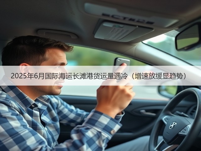 2025年6月国际海运长滩港货运量遇冷(增速放缓显趋势)(图2) 2025年6月国际海运长滩港货运量遇冷(增速放缓显趋势)(图2)