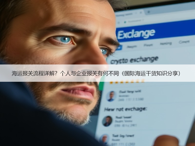 海运报关流程详解？个人与企业报关有何不同（国际海运干货知识分享）