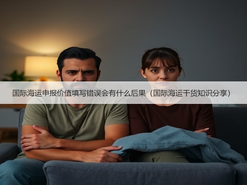国际海运申报价值填写错误会有什么后果（国际海运干货知识分享）
