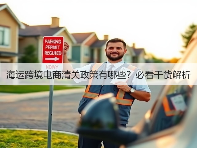 海运跨境电商清关政策有哪些？必看干货解析(图2)
